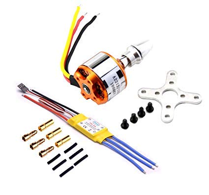 Brushless Motor A2212 / 5T 2450KV + 30A ESC Speed Controller – High Performance Combo for RC Planes, Drones, and DIY Projects - Image 3