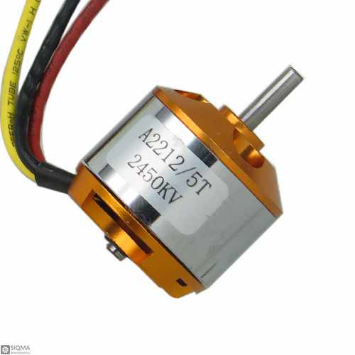 Brushless Motor A2212 / 5T 2450KV + 30A ESC Speed Controller – High Performance Combo for RC Planes, Drones, and DIY Projects - Image 7