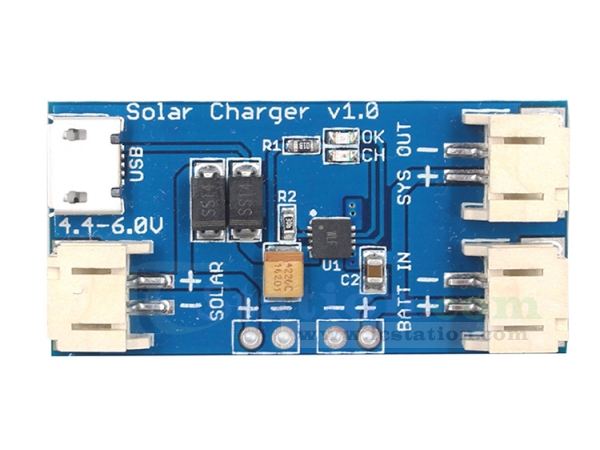 CN3065 18650 Li-ion Mini Solar Charger Module - Image 2