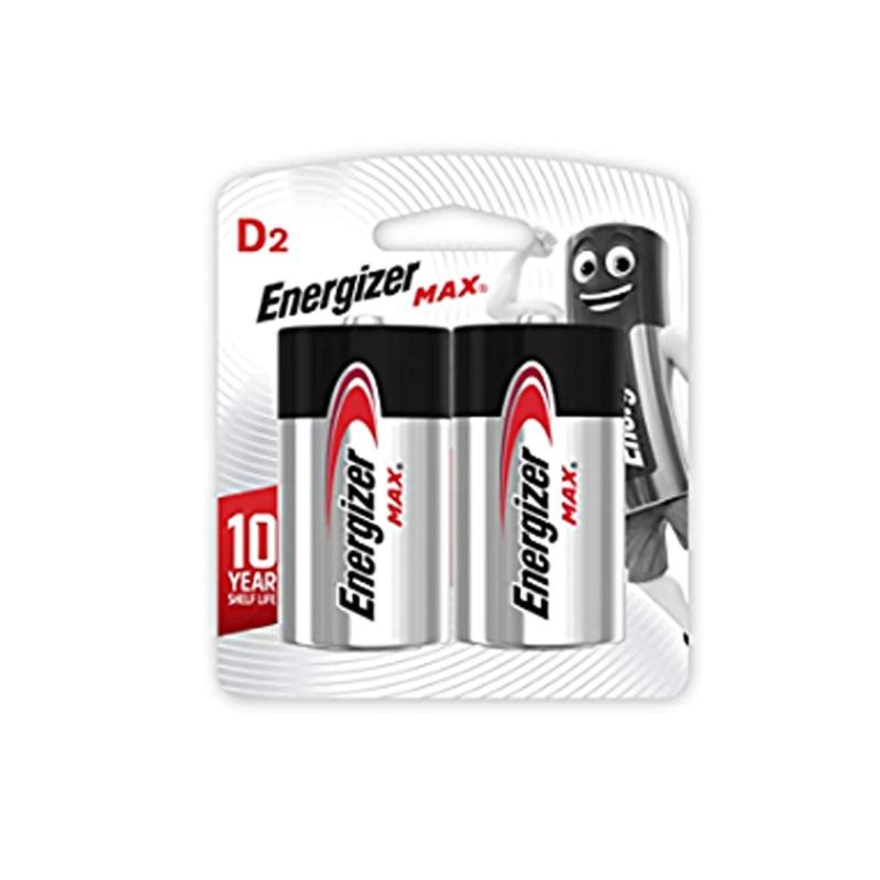 Energizer D2 Size Energizer  Batteries 1.5 Volts