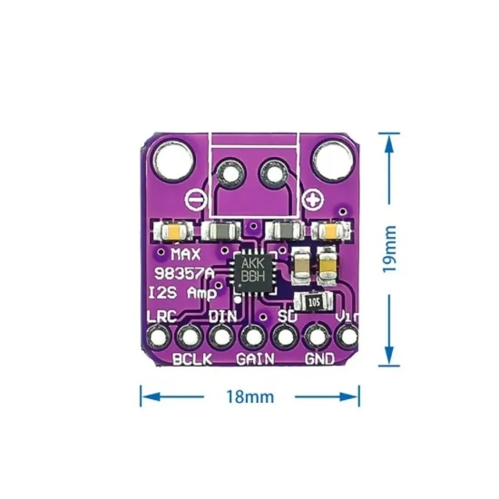 MAX98357A I2S 3W Class D Amplifier Module - Image 4
