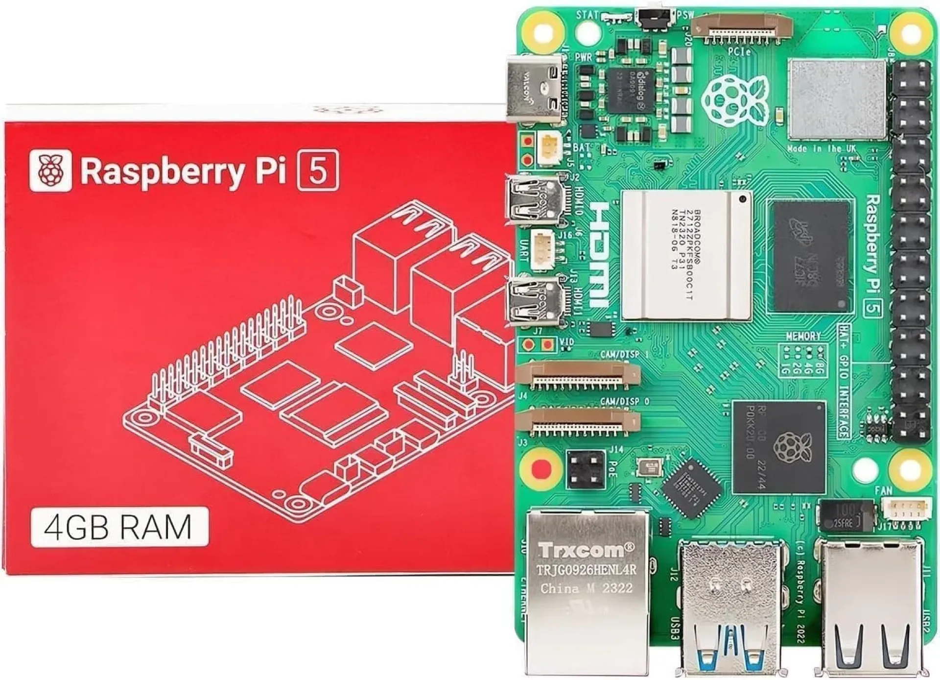 Raspberry Pi 5 Computer Model B – 4GB RAM – Made in UK - Image 4