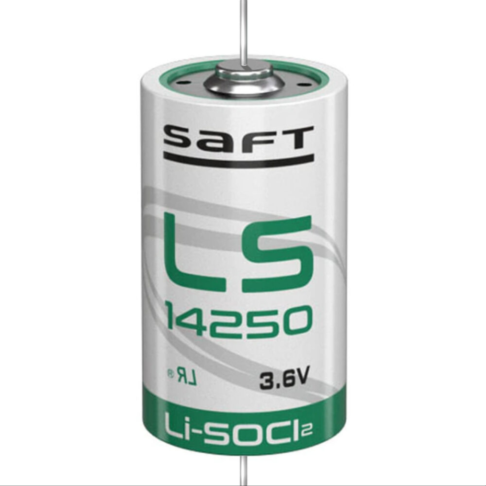 Saft LS14250 Lithium Battery 1/2 AA 3.6V 1200mA - Image 3