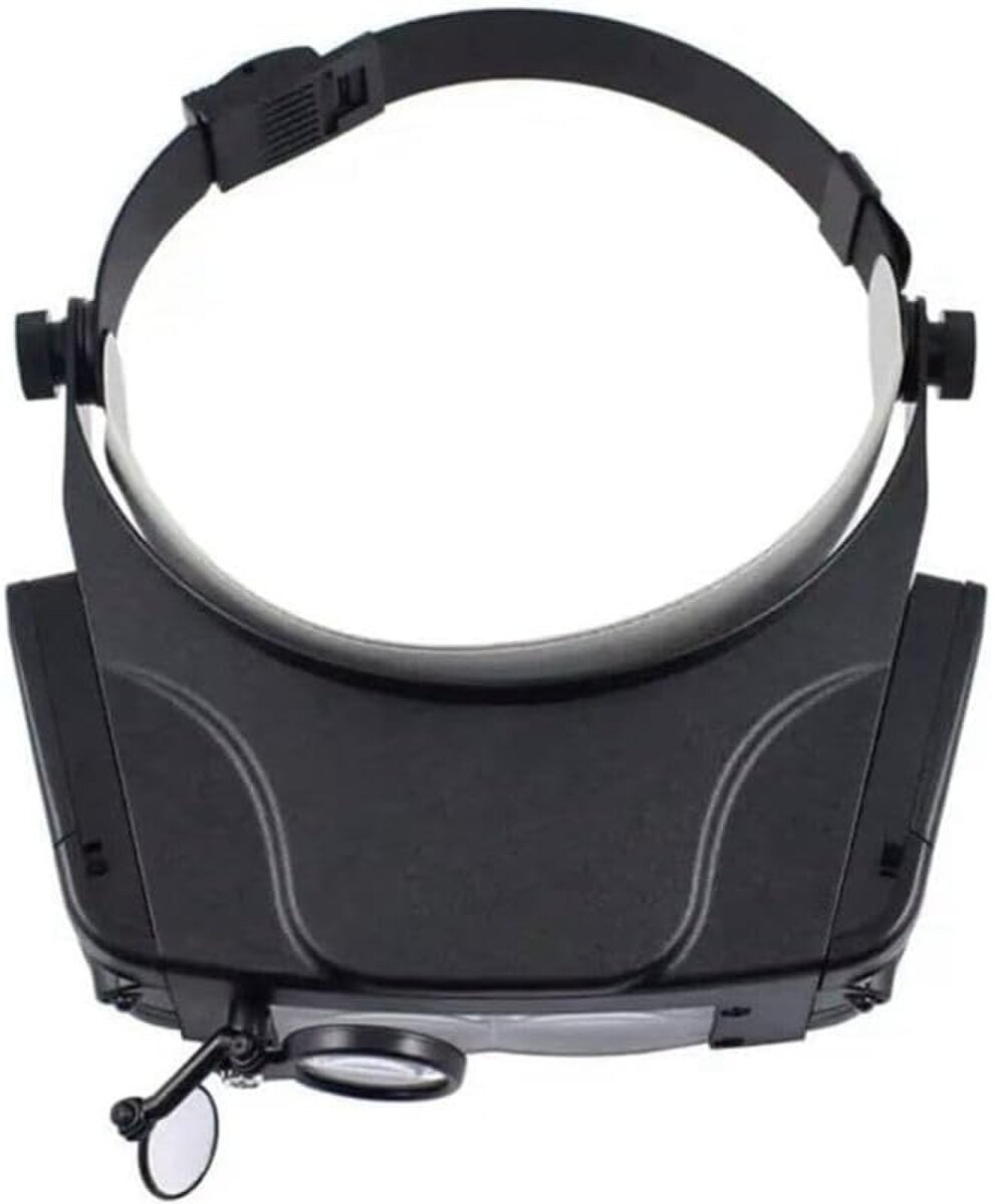 MG81007 Hands-Free LED Head Magnifier with Adjustable Lenses