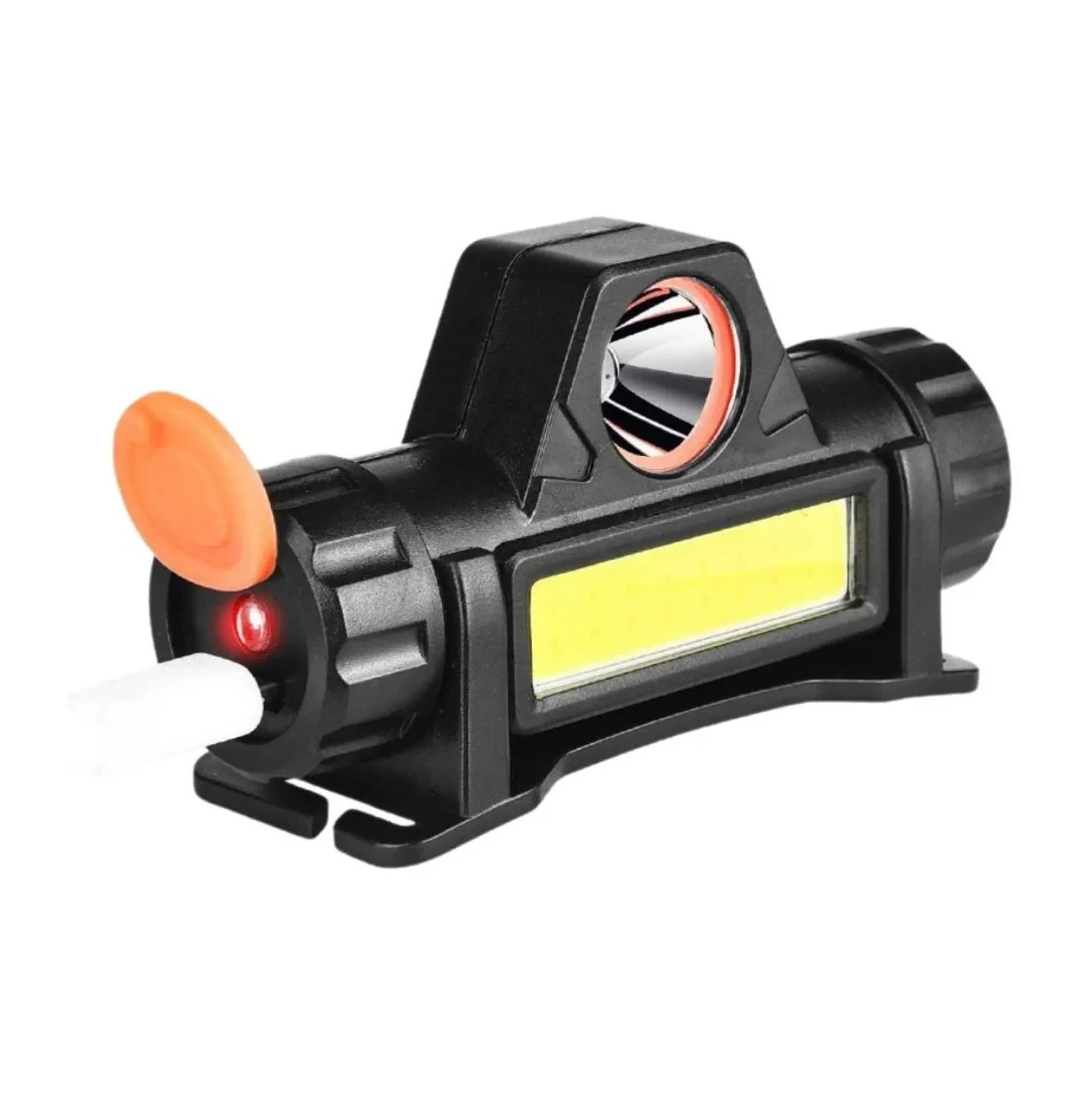 USB Rechargeable LED Head Lamp Flashlight with Magnetic Lightweight