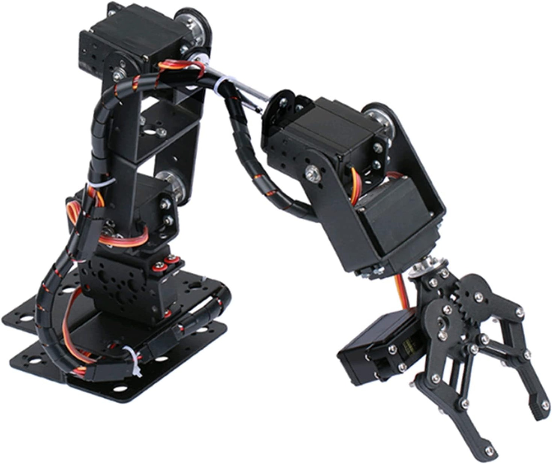OUNA 6DOF Metal Robotic Arm Kit with Servos